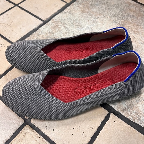 Rothy's Mesh Round Toe Flats Sz 7.5 - Picture 1 of 10